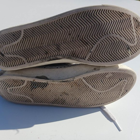 Nike Size 6.5 White Yellow High Cut Men's Shoes Kids - Picture 12 of 14